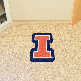Illinois Illini Mascot Rug, 8318