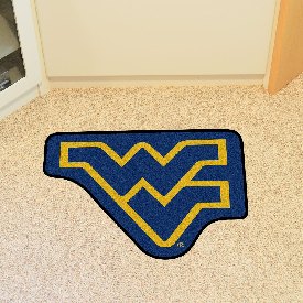 West Virginia Mountaineers Mascot Rug, 8341