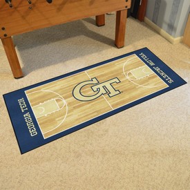 Georgia Tech Yellow Jackets Court Runner Rug - 30in. x 72in., 8454