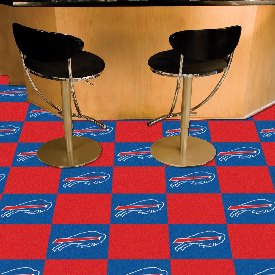 NFL - Buffalo Bills Carpet Tiles 18"x18" tiles, 8544