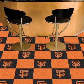 MLB - San Francisco Giants Carpet Tiles 18"x18" tiles, 8597