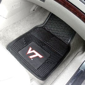 Virginia Tech Hokies Heavy Duty Car Mat Set - 2 Pieces, 8766