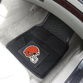 NFL - Cleveland Browns Heavy Duty 2-Piece Vinyl Car Mats 17"x27", 8893