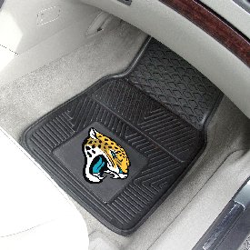 Jacksonville Jaguars Heavy Duty Car Mat Set - 2 Pieces - Jaguar Head Primary Logo, 8897