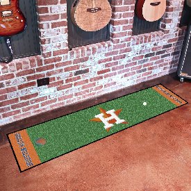 Houston Astros Putting Green Mat - 1.5ft. x 6ft., 9035