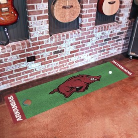 Arkansas Razorbacks Putting Green Mat - 1.5ft. x 6ft., 9065