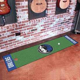 Dallas Mavericks Putting Green Mat - 1.5ft. x 6ft., 9244