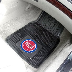 Detroit Pistons Heavy Duty Car Mat Set - 2 Pieces, 9260