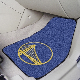 Golden State Warriors Front Carpet Car Mat Set - 2 Pieces, 9267