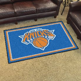 New York Knicks 5ft. x 8 ft. Plush Area Rug, 9355