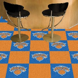 New York Knicks Team Carpet Tiles - 45 Sq Ft., 9360