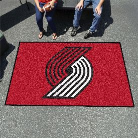 Portland Trail Blazers Ulti-Mat Rug - 5ft. x 8ft. - Trailblazer Primary Logo, 9388