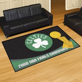 Boston Celtics 2008 NBA Champions 5ft. x 8 ft. Plush Area Rug, 9510