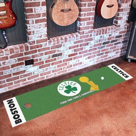 Boston Celtics 2008 NBA Champions Putting Green Mat - 1.5ft. x 6ft., 9511