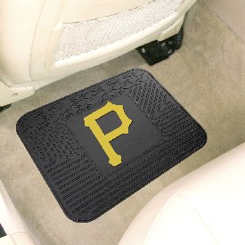 Pittsburgh Pirates Back Seat Car Utility Mat - 14in. x 17in., 10037