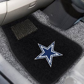 Dallas Cowboys Embroidered Car Mat Set - 2 Pieces, 10316