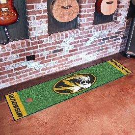 Missouri Tigers Putting Green Mat - 1.5ft. x 6ft., 10322