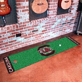 South Carolina Gamecocks Putting Green Mat - 1.5ft. x 6ft., 10324