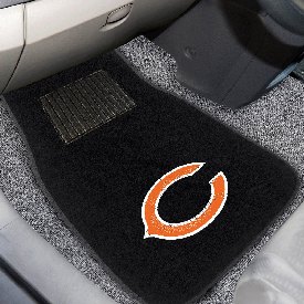 NFL - Chicago Bears 2-piece Embroidered Car Mats 18"x27", 10343