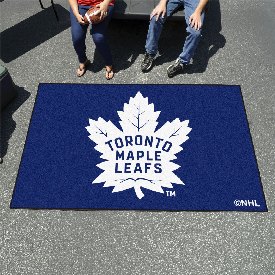 Toronto Maple Leafs Ulti-Mat Rug - 5ft. x 8ft. - Maple Leaf Primary Logo, 10442