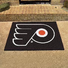 Philadelphia Flyers All-Star Rug - 34 in. x 42.5 in. - Flying P Primary Logo, 10481