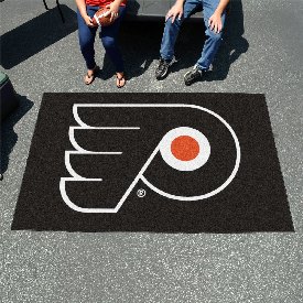 Philadelphia Flyers Ulti-Mat Rug - 5ft. x 8ft. - Flying P Primary Logo, 10483