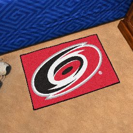 Carolina Hurricanes Starter Mat Accent Rug - 19in. x 30in., 10524