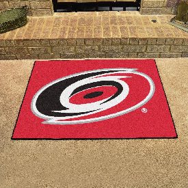 Carolina Hurricanes All-Star Rug - 34 in. x 42.5 in. - Hurricane Primary Logo, 10525