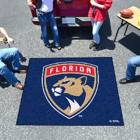 Florida Panthers Tailgater Rug - 5ft. x 6ft. - Panther Shield Primary Logo, 10537