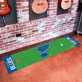 St. Louis Blues Putting Green Mat - 1.5ft. x 6ft., 10597