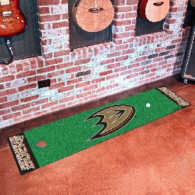 Anaheim Ducks Putting Green Mat - 1.5ft. x 6ft., 10630