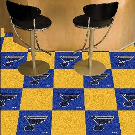 St. Louis Blues Team Carpet Tiles - 45 Sq Ft., 10685