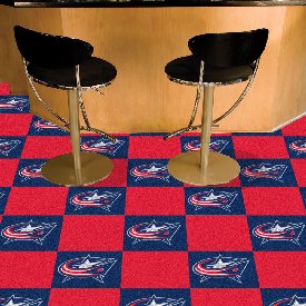 NHL - Columbus Blue Jackets Team Carpet Tiles, 10687