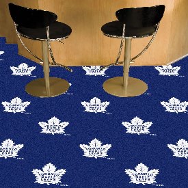 Toronto Maple Leafs Team Carpet Tiles - 45 Sq Ft., 10699