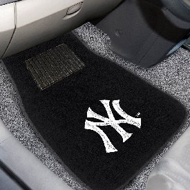 New York Yankees Embroidered Car Mat Set - 2 Pieces, 10740