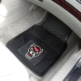 NC State Wolfpack Heavy Duty Car Mat Set - 2 Pieces, 10988