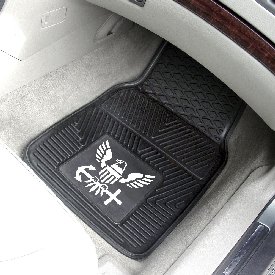 U.S. Navy Heavy Duty Car Mat Set - 2 Pieces, 11041