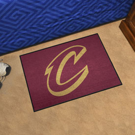Cleveland Cavaliers Starter Mat Accent Rug - 19in. x 30in. - C Primary Logo, 11903