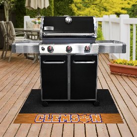 Clemson Tigers Vinyl Grill Mat - 26in. x 42in., 12104