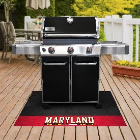 Maryland Terrapins Vinyl Grill Mat - 26in. x 42in., 12124