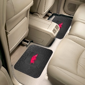 Arkansas Razorbacks Back Seat Car Utility Mats - 2 Piece Set, 12276