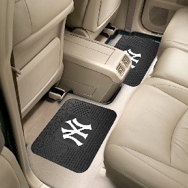 New York Yankees Back Seat Car Utility Mats - 2 Piece Set, 12309