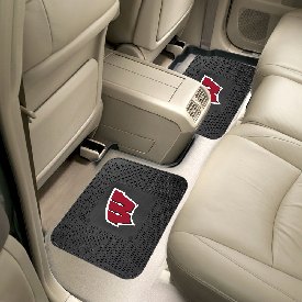 Wisconsin Badgers Back Seat Car Utility Mats - 2 Piece Set, 12311