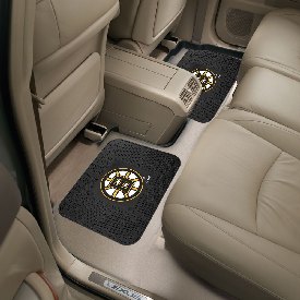 Boston Bruins Back Seat Car Utility Mats - 2 Piece Set, 12407