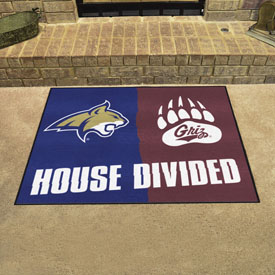 House Divided - Montana / Montana State House Divided House Divided Rug - 34 in. x 42.5 in., 12663