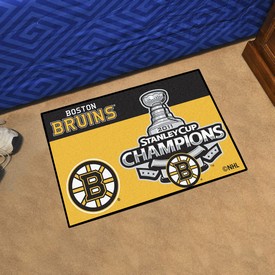 Boston Bruins Starter Mat Accent Rug - 19in. x 30in., 2011 NHL Stanley Cup Champions, 12675 Boston Bruins Starter Mat Accent Rug - 19in. x 30in., 2011 NHL Stanley Cup Champions, 12675