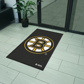 Boston Bruins High-Traffic Mat with Durable Rubber Backing, AGS-12834 Boston Bruins High-Traffic Mat with Durable Rubber Backing, AGS-12834