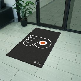 Philadelphia Flyers High-Traffic Mat with Durable Rubber Backing, AGS-12872 Philadelphia Flyers High-Traffic Mat with Durable Rubber Backing, AGS-12872