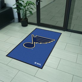 St. Louis Blues High-Traffic Mat with Durable Rubber Backing, AGS-12880 St. Louis Blues High-Traffic Mat with Durable Rubber Backing, AGS-12880