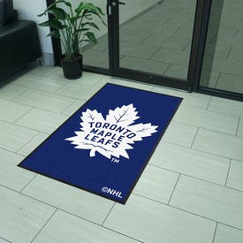 Toronto Maple Leafs High-Traffic Mat with Durable Rubber Backing, AGS-12884 Toronto Maple Leafs High-Traffic Mat with Durable Rubber Backing, AGS-12884